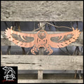 Swooping Eagle Metal Wall Art Copper Hunting