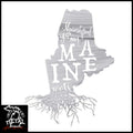 Thankful For My Maine Roots Metal Wall Art Polished - Indoor Only /
