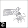 Thankful For My Massachusetts Roots Metal Wall Art Polished - Indoor Only /