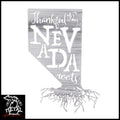 Thankful For My Nevada Roots Metal Wall Art Polished - Indoor Only /