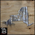Thankful For My New York Roots Metal Wall Art Polished /