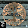 Tree Of Life Metal Wall Art 16 X / Copper Bronze Trees &amp; Leaves