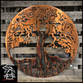 Tree Of Life Metal Wall Art 16 X / Firestorm Trees &amp; Leaves