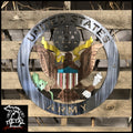 United States Army Metal Wall Art Logo Military