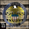 United States Navy Metal Wall Art Logo Military