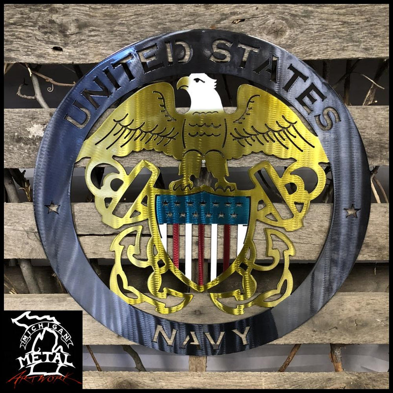 Personalized United States Navy Wall Plaques